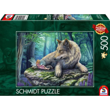 Schmidt Puzzle játék 500 A farkas és a tünde puzzle, kirakós