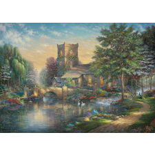 Schmidt Schmidt puzzle kápolna fűzfaerdőben 1000 darabos puzzle, kirakós