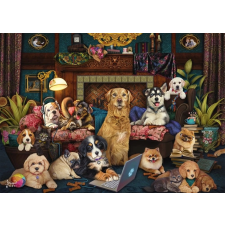 Schmidt Schmidt puzzle Pompás este a társalgóban 1000 darab puzzle, kirakós