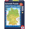 Schmidt SPIELE 58287 Map of Germany 1000db-os puzzle