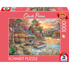 Schmidt Spiele 58553 kirakós játék 1000 db Város puzzle, kirakós