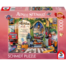 Schmidt Spiele 58606 kirakós játék 1000 db Város puzzle, kirakós