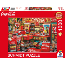 Schmidt Spiele Coca-Cola Nosztalgiabolt - 1000 darabos puzzle puzzle, kirakós