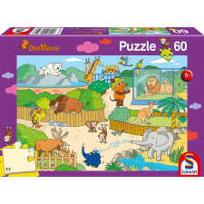 Schmidt Spiele Die Maus Az állatkerben - 60 darabos puzzle puzzle, kirakós