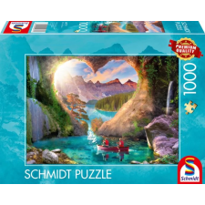 Schmidt SPIELE Puzzle játék 1000 darabos A hegyek szeretete puzzle, kirakós