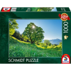 Schmidt SPIELE Puzzle játék 1000 darabos Juhar a napfényfényben St. Gallen Svájc