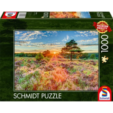 Schmidt SPIELE Puzzle játék 1000 darabos Naplemente a pusztaságban puzzle, kirakós