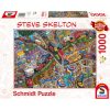 Schmidt SPIELE Puzzle játék 1000 darabos Steve Skelton Moving Parts