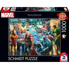Schmidt SPIELE Puzzle játék 1000 darabos Thomas Kinkade Studios Marvel Bosszúállók puzzle, kirakós