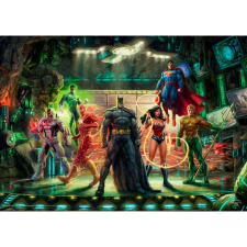 Schmidt Spiele Thomas Kinkade Studios DC Super Hero Az Igazság Ligája - 1000 darabos puzzle puzzle, kirakós