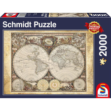 Schmidt Spiele Történelmi világtérkép - 2000 darabos puzzle puzzle, kirakós
