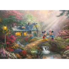 Schmidt Thomas Kinkade Studios Mickey és Minnie - 500 darabos puzzle (59928) puzzle, kirakós