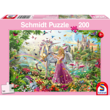 Schmidt Tündér a varázslatos erdőben - 200 darabos puzzle (56197) puzzle, kirakós