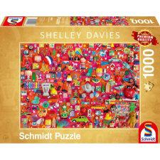Schmidt Vintage toys 1000db-os puzzle (59699) (SC59699) - Kirakós, Puzzle puzzle, kirakós