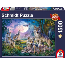 Schmidt Wolves, 1500db-os puzzle (58954) (SC58954) - Kirakós, Puzzle puzzle, kirakós