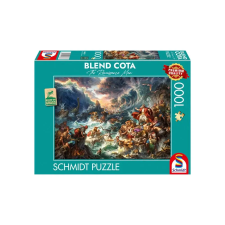 SCHMIDTSPIELE Puzzle játék 1000 darabos Blend Cota The path through the sea puzzle, kirakós