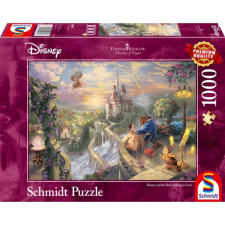 SCHMIDTSPIELE Puzzle játék 1000 darabos Thomas Kinkade Disney Szépség és a Szörnyeteg puzzle, kirakós