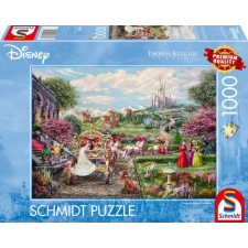 SCHMIDTSPIELE Puzzle játék 1000 darabos Thomas Kinkade Studios: Hamupipőke puzzle, kirakós