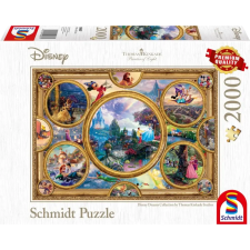 SCHMIDTSPIELE Puzzle játék 2000 darabos Thomas Kinkade Disney álom gyűjtemény puzzle, kirakós