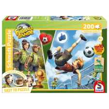SCHMIDTSPIELE Puzzle játék 200 darabos Die Fussballbande Leons Fallrückzieher 56598 puzzle, kirakós