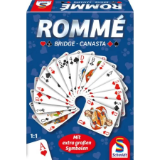 SCHMIDTSPIELE Rommé Bridge Canasta kártya szett társasjáték