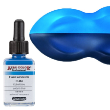 Schmincke AeroColor Professional retuspisztoly festék, 28 ml - 404, cobalt blue akrilfesték