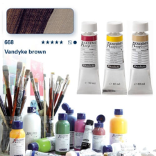 Schmincke Akademie akrilfesték, 60 ml - 668, vandyck brown akrilfesték