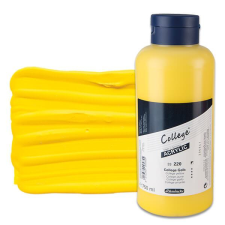 Schmincke College akrilfesték, 750 ml - 220, college yellow akrilfesték