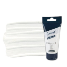 Schmincke College akrilfesték, 75 ml - 100, white akrilfesték
