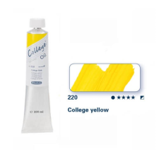 Schmincke College olajfesték, 200 ml - 220, college yellow hobbifesték