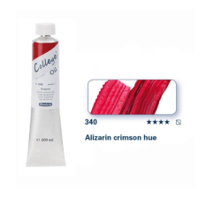 Schmincke College olajfesték, 200 ml - 340, alizarin crimson red hobbifesték
