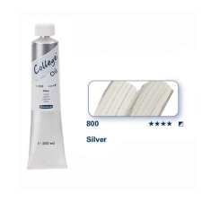 Schmincke College olajfesték, 200 ml - 800, silver hobbifesték