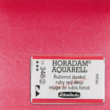 Schmincke Horadam akvarellfesték, 1/1 szilkés - 346, ruby red deep akvarell