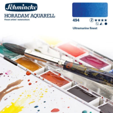 Schmincke Horadam akvarellfesték, 1/1 szilkés - 494, ultramarine finest akvarell