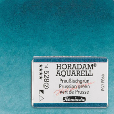 Schmincke Horadam akvarellfesték, 1/1 szilkés - 528, prussian green akvarell