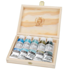 Schmincke Horadam akvarellfesték készlet, szuper granuláló - 5x15 ml, Glacier akvarell
