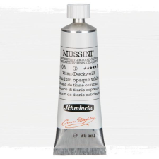 Schmincke Mussini olajfesték, 35 ml - 103, titanium opaque white hobbifesték