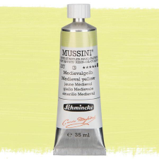 Schmincke Mussini olajfesték, 35 ml - 207, medieval yellow hobbifesték