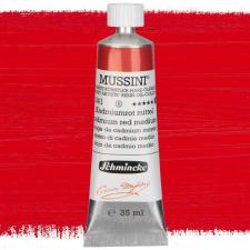 Schmincke Mussini olajfesték, 35 ml - 341, cadmium red middle hobbifesték
