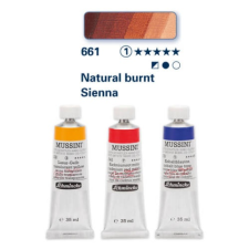 Schmincke Mussini olajfesték, 35 ml - 661, natural burnt sienna hobbifesték