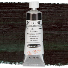 Schmincke Mussini olajfesték, 35 ml - 779, atrament black hobbifesték