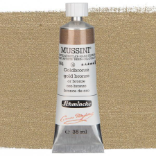 Schmincke Mussini olajfesték, 35 ml - 864, gold bronze hobbifesték