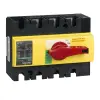 SCHNEIDER 28926 Interpact INS125 3P piros kapcsoló sárga homloklap