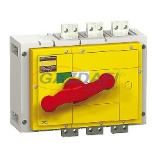 SCHNEIDER 31344 Interpact INS800 3P piros/sárga, szerelt villanyszerelés