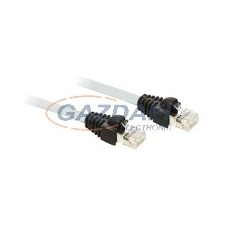 SCHNEIDER 490NTC00005 Ethernet árnyékolt sodrott érpár Kábel, 5M, crossed, RJ45 connec. villanyszerelés