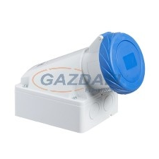 SCHNEIDER 83166 PK ráépíthető aljzat 32A 2P + E - 200...250 V AC - IP67 villanyszerelés