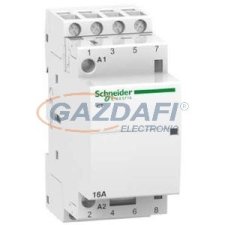 SCHNEIDER A9C22814 ACTI9 iCT16A kontaktor, 50Hz, 4NO, 220-240VAC villanyszerelés