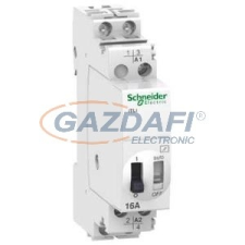 SCHNEIDER A9C30115 ACTI9 ITL16A impulzusrelé, 1NO 1NC, 24VAC, 12VDC villanyszerelés