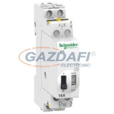 SCHNEIDER A9C32016 ACTI9 iETL kiterjesztés, iTL és iTLI impulzusrelékhez, 2P, 16A, 12VAC, 6VDC villanyszerelés