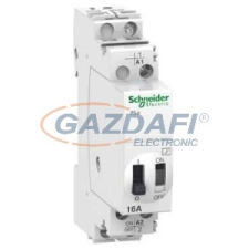 SCHNEIDER A9C33211 ACTI9 iTLc impulzusrelé, központi vezérlési funkcióval, 1P, 16A, 48VAC villanyszerelés